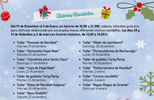 Talleres Navideños - Programación