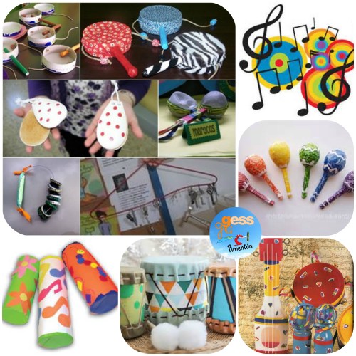 ClubInfantil - Carnavales - Collage 5 - Taller Instrumentos Musicales