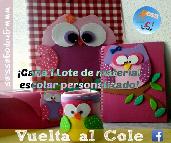 Sorteo - Lote Vuelta al Cole - Facebook